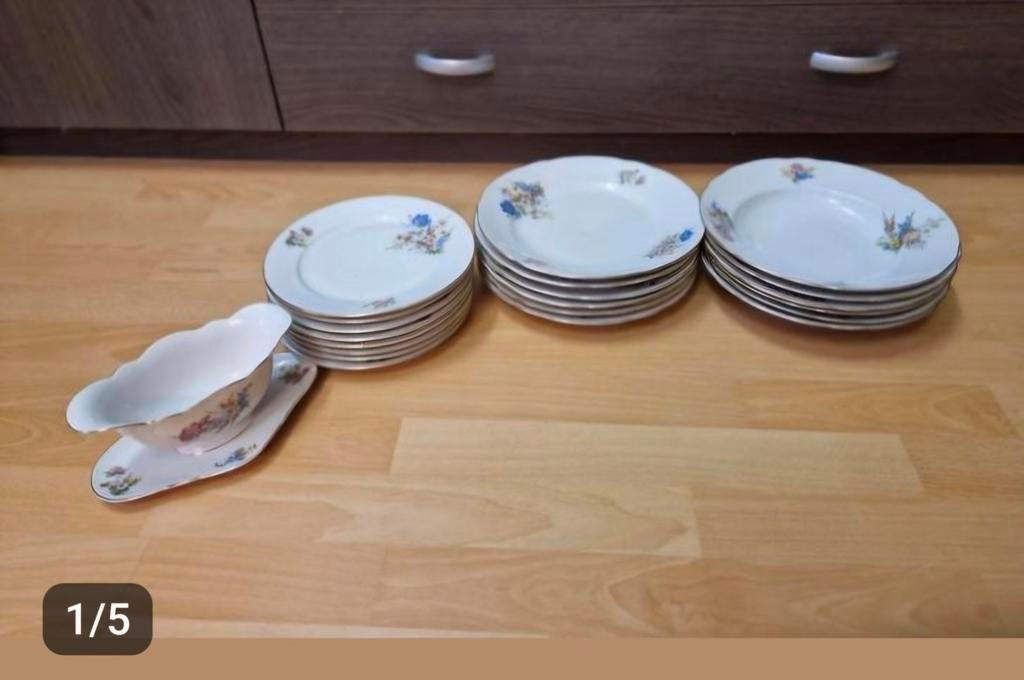 Te koop Seltmann Weiden servies bloemenprint, Ophalen