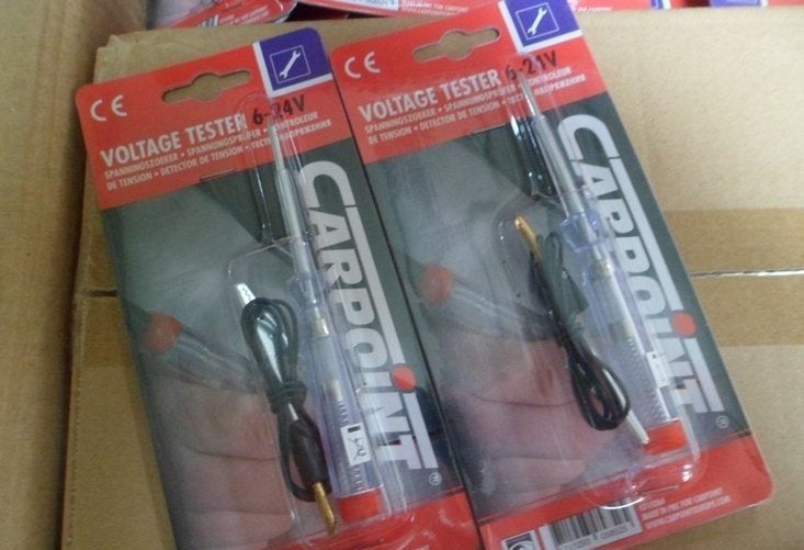 PARTIJ CARPOINT SPANNINGZOEKER 6-24V, ., Nieuw, Ophalen of Verzenden, .