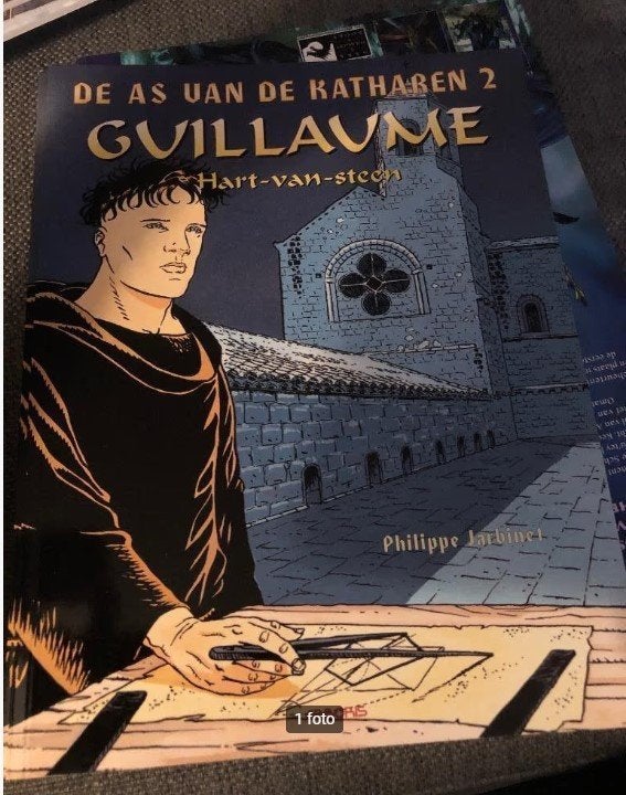 Hart van steen katharen z4, Boeken, Stripboeken, Eén stripboek, Ophalen, Zo goed als nieuw