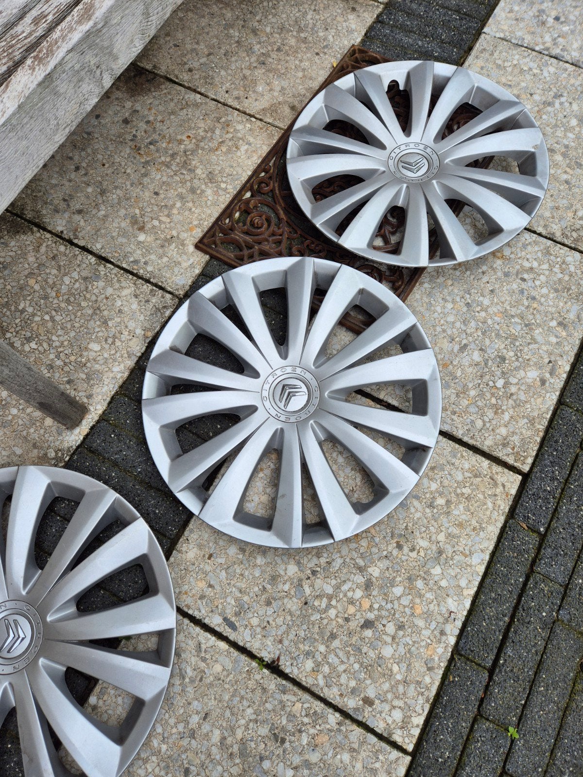 Wieldoppen citroen 16 inch, Auto diversen, Wieldoppen, Ophalen of Verzenden