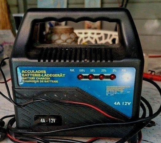 accu lader, Verzenden, Zo goed als nieuw, Minder dan 150 ampère, Elektroden