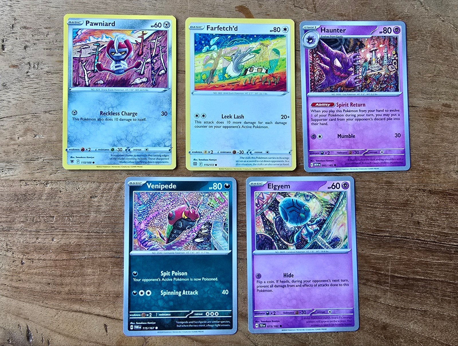 Pokémon kaarten, Ophalen