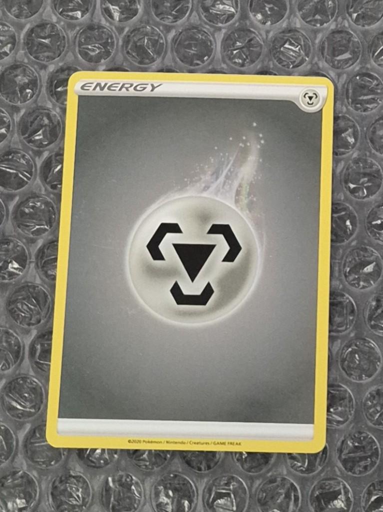 Reverse Metal Energy 2020 Sword & Shield Pokemon Kaart!, Ophalen of Verzenden, Zo goed als nieuw, Losse kaart, Foil