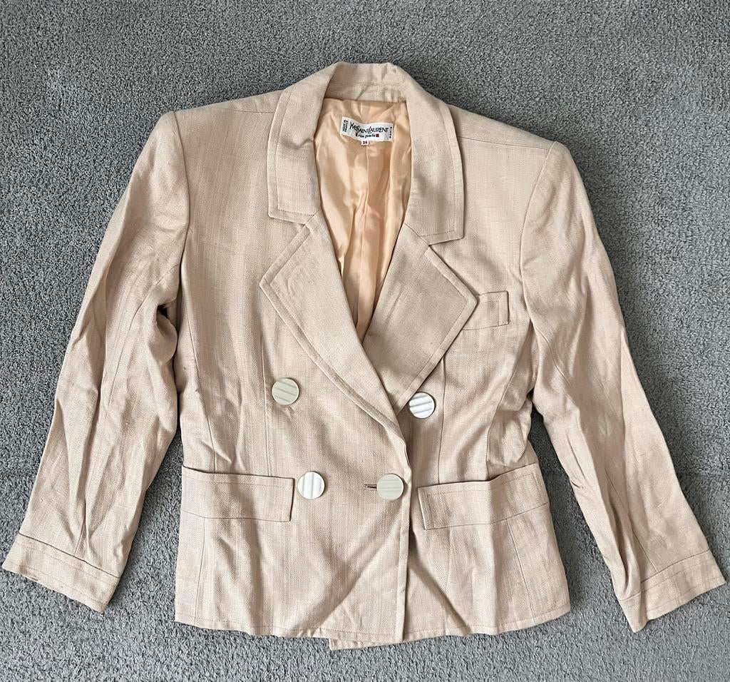 Yves Saint Laurent jas origineel!, Overige kleuren, Ophalen of Verzenden, Zo goed als nieuw, Jasje