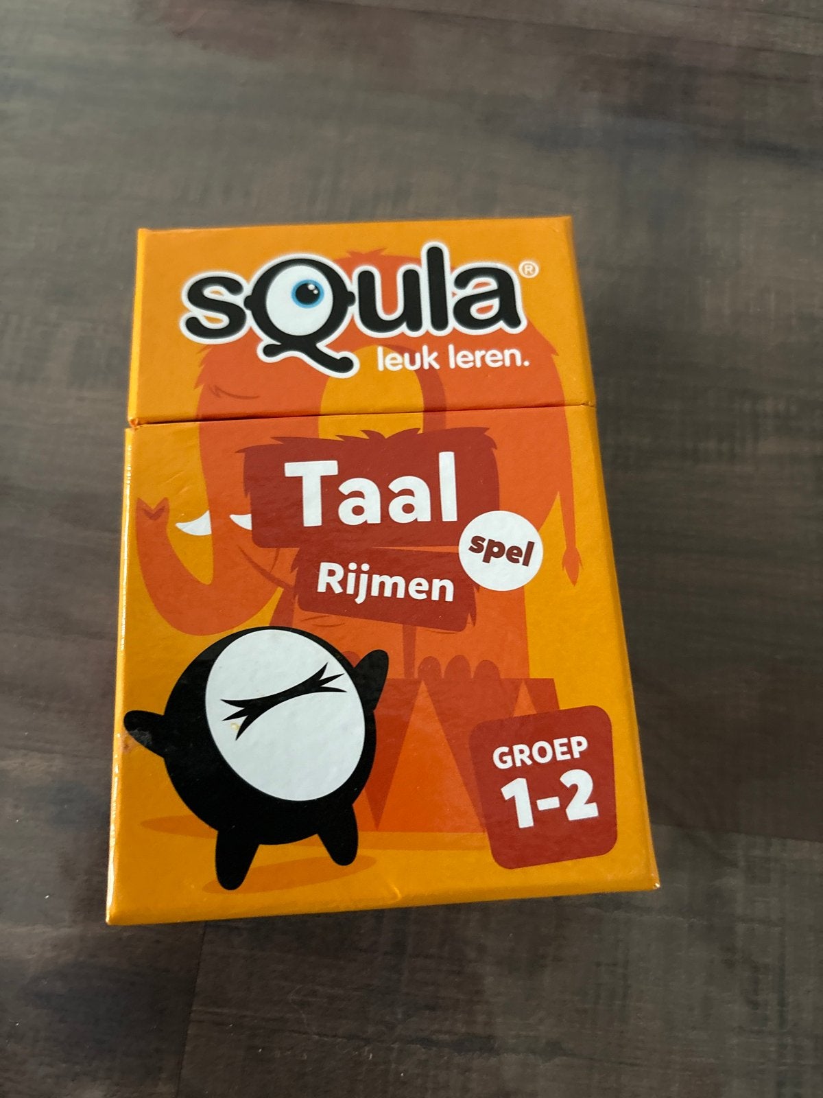 sQula Taal Rijmen spel Groep 1-2, Ophalen of Verzenden, Zo goed als nieuw