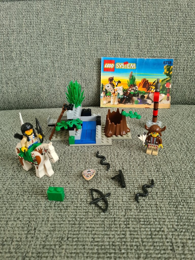 Lego 6718 - Raindance Ridge Western indianen, Lego, Gebruikt, Overige thema's, Lego