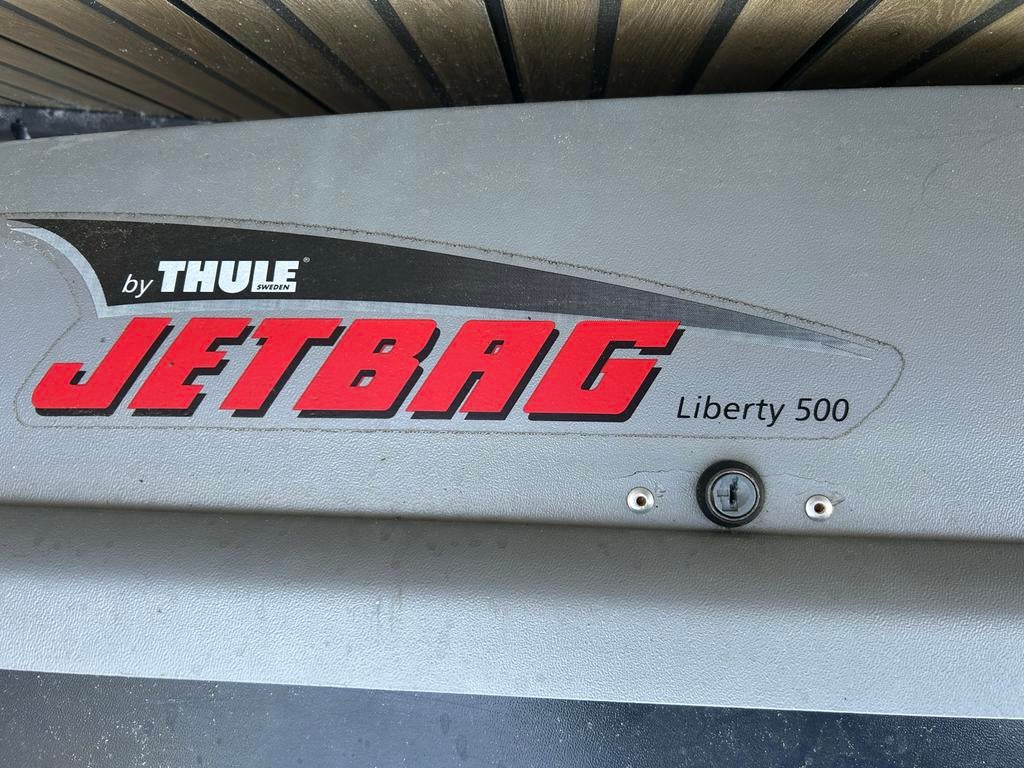 Dakkoffer JETBAG Liberty 500 by Thule, Auto diversen, Dakkoffers, Ophalen, Gebruikt