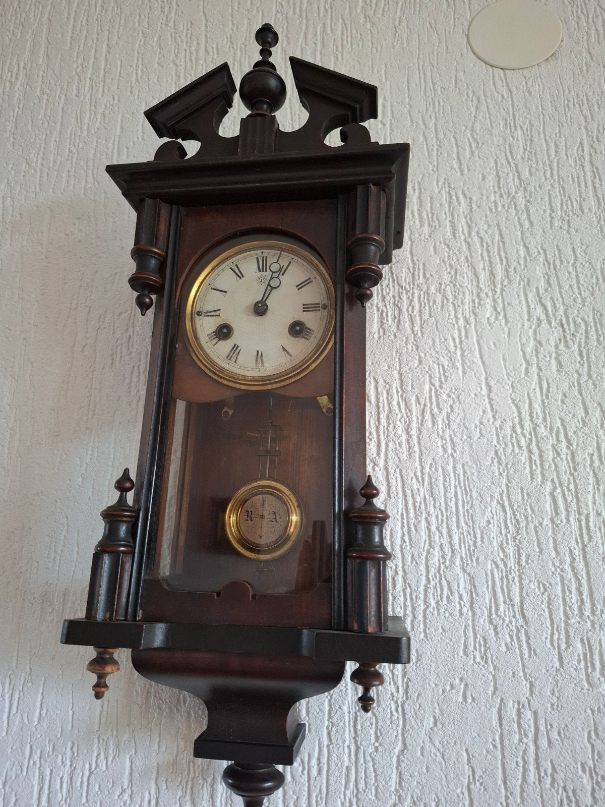 Antieke wandklok, Antiek en Kunst, Ophalen
