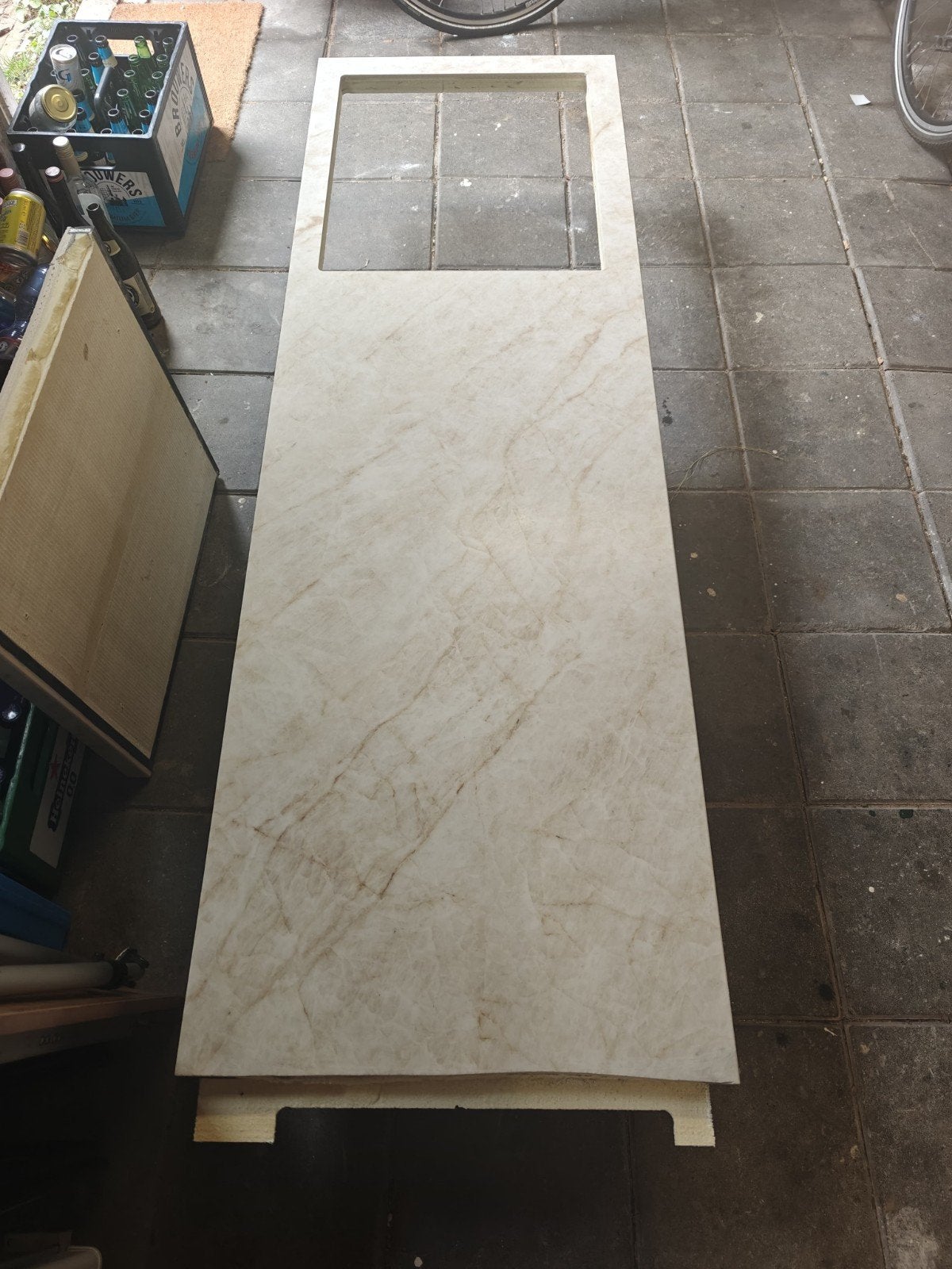 Keramiek blad 184x60x5cm, Huis en Inrichting, Keuken | Keukenelementen, Ophalen, 50 tot 75 cm