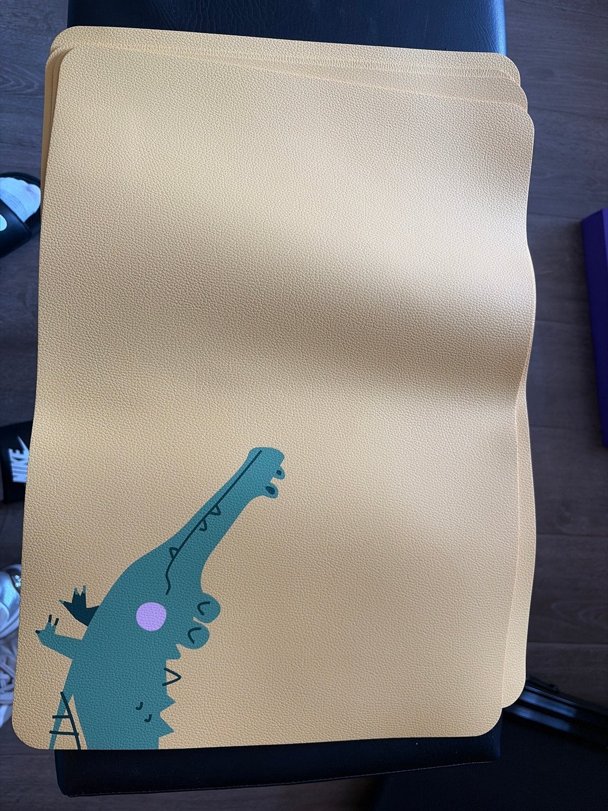 Placemats met krokodilprint - Set van 4, Ophalen, Zo goed als nieuw