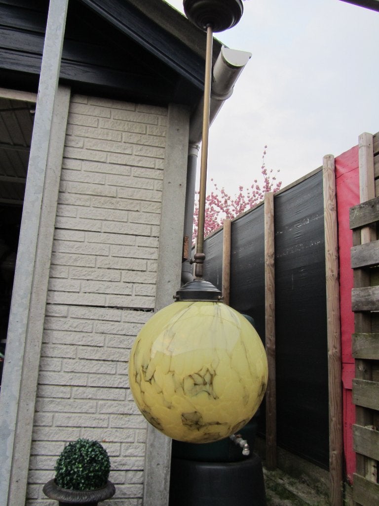 SUPER MOOIE ART DECO LAMP, Ophalen, Gebruikt, Art deco, E27 (groot)
