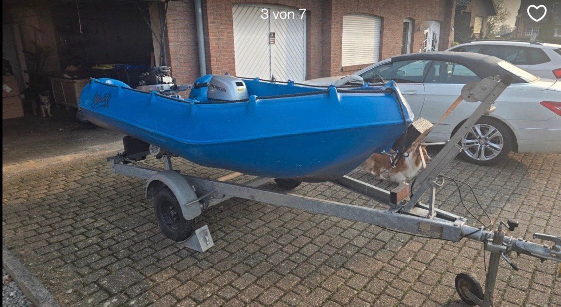 Whaly 310 + Trailer, Ophalen, Gebruikt, Kunststof