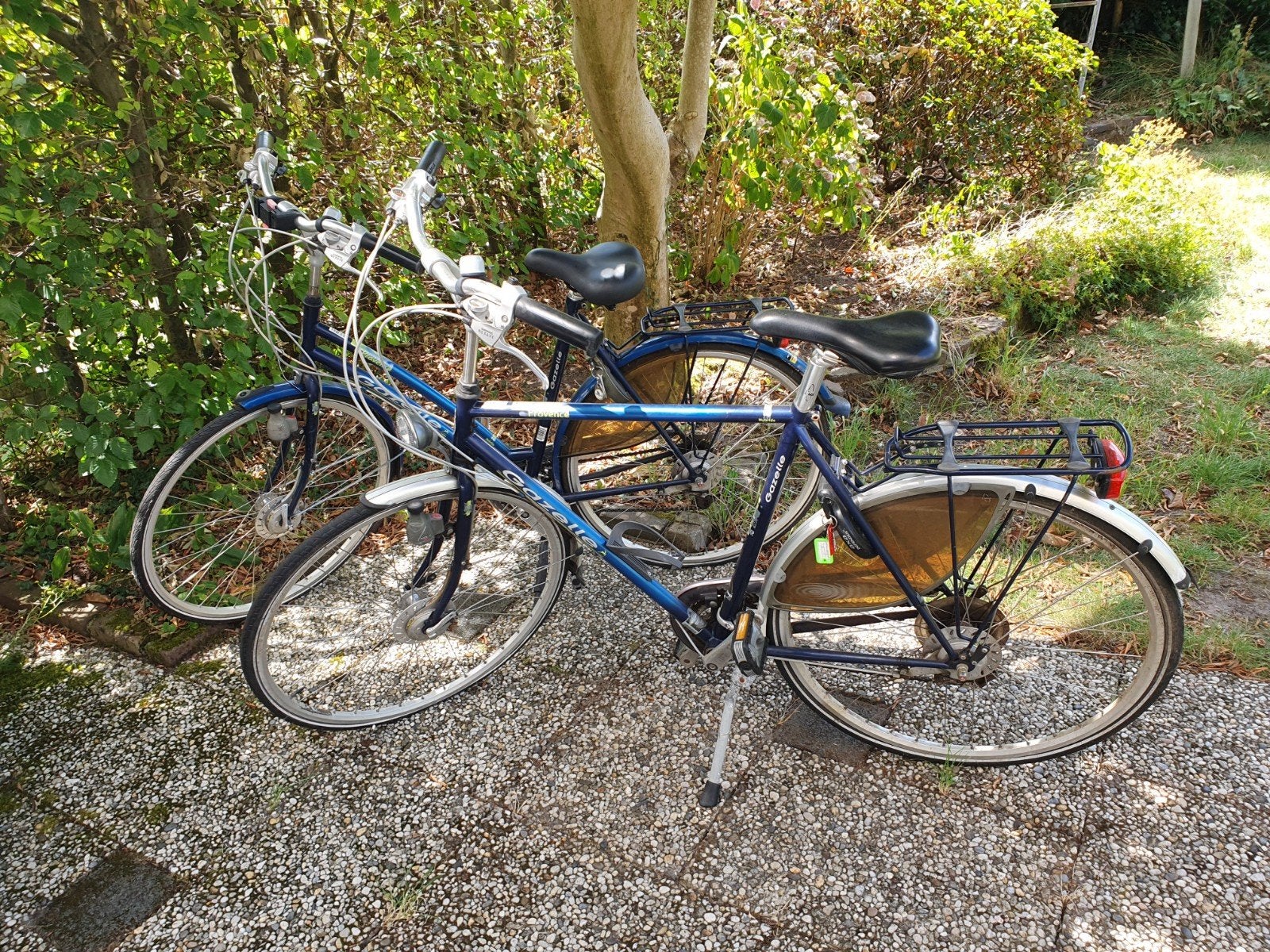 Gazelle herenfiets + damesfiets Provence, Ophalen, Gebruikt, 57 tot 61 cm, Meer dan 20 versnellingen