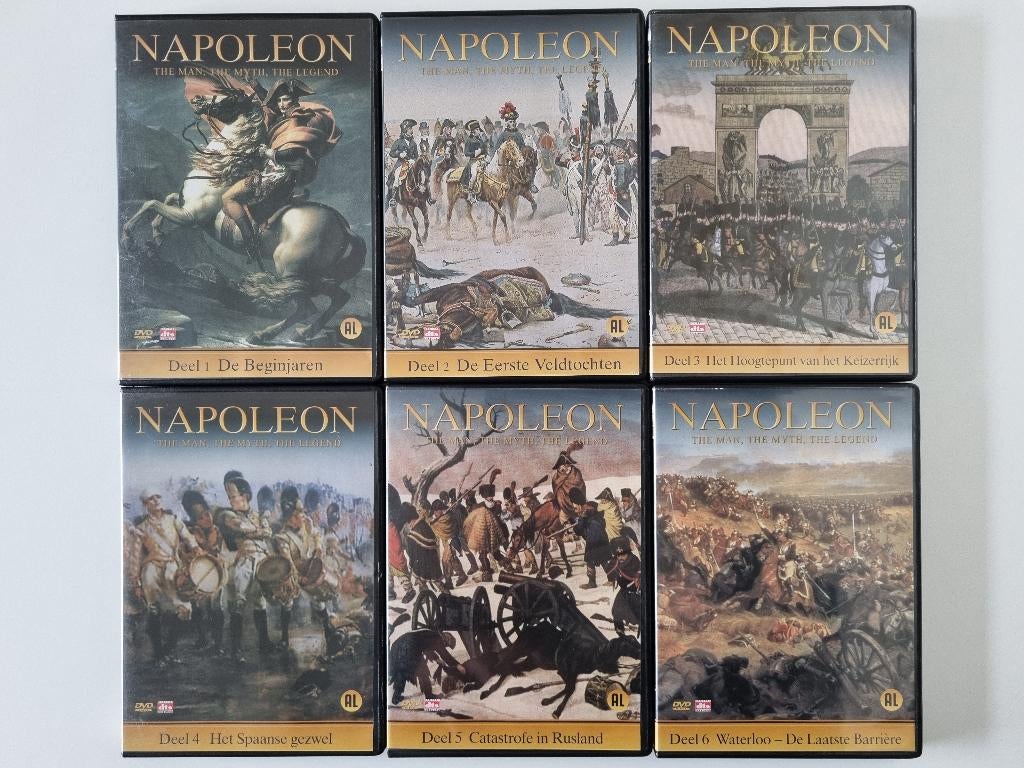 Napoleon - The Man, The Myth, The Legend - 1 t/m 6 Compleet, Alle leeftijden, Ophalen of Verzenden, 1980 tot heden, Zo goed als nieuw