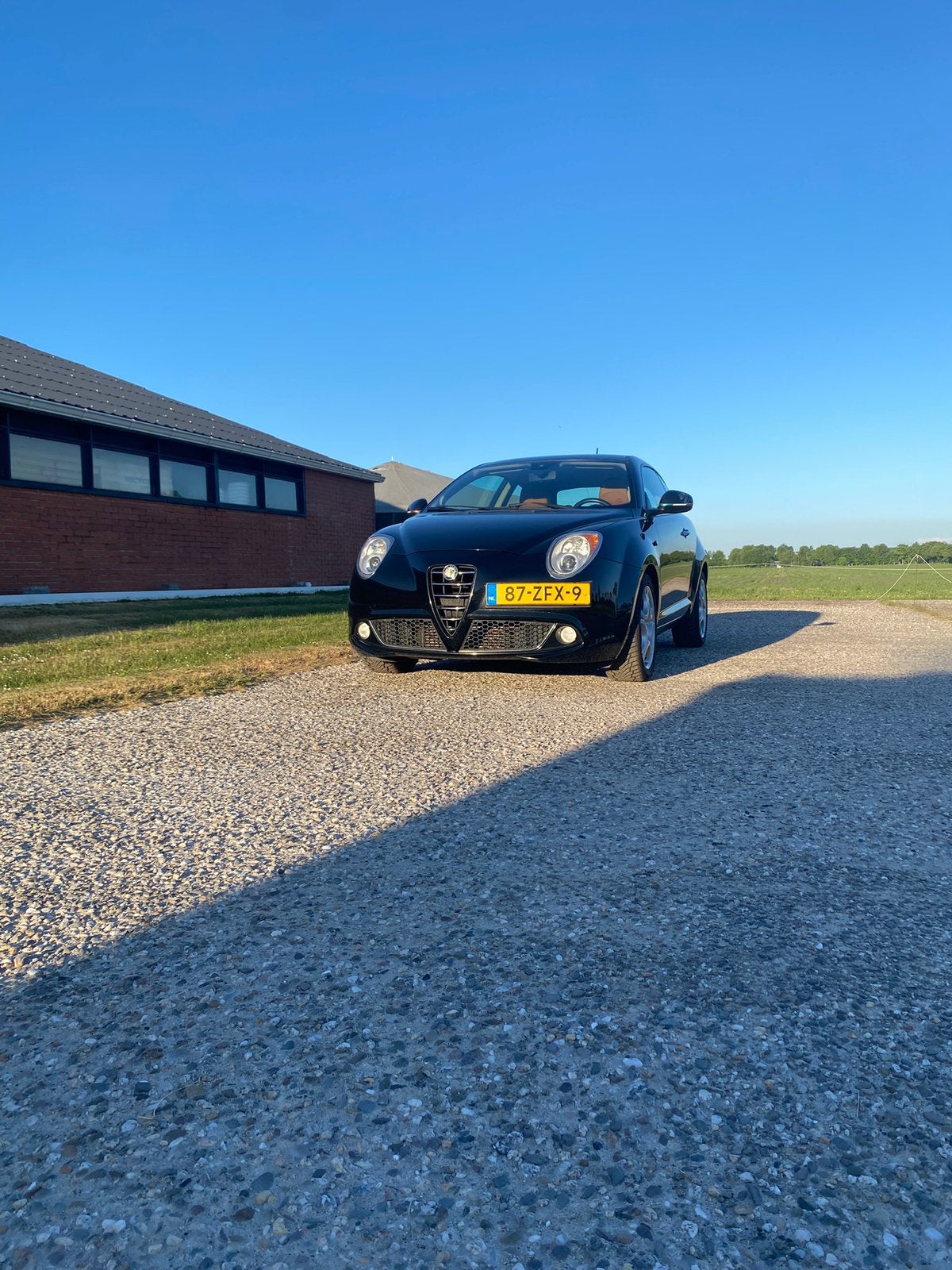 Alfa Romeo MiTo 1.3 D 2012 Zwart, Voorwielaandrijving, 4 cilinders, Zwart, Bruin