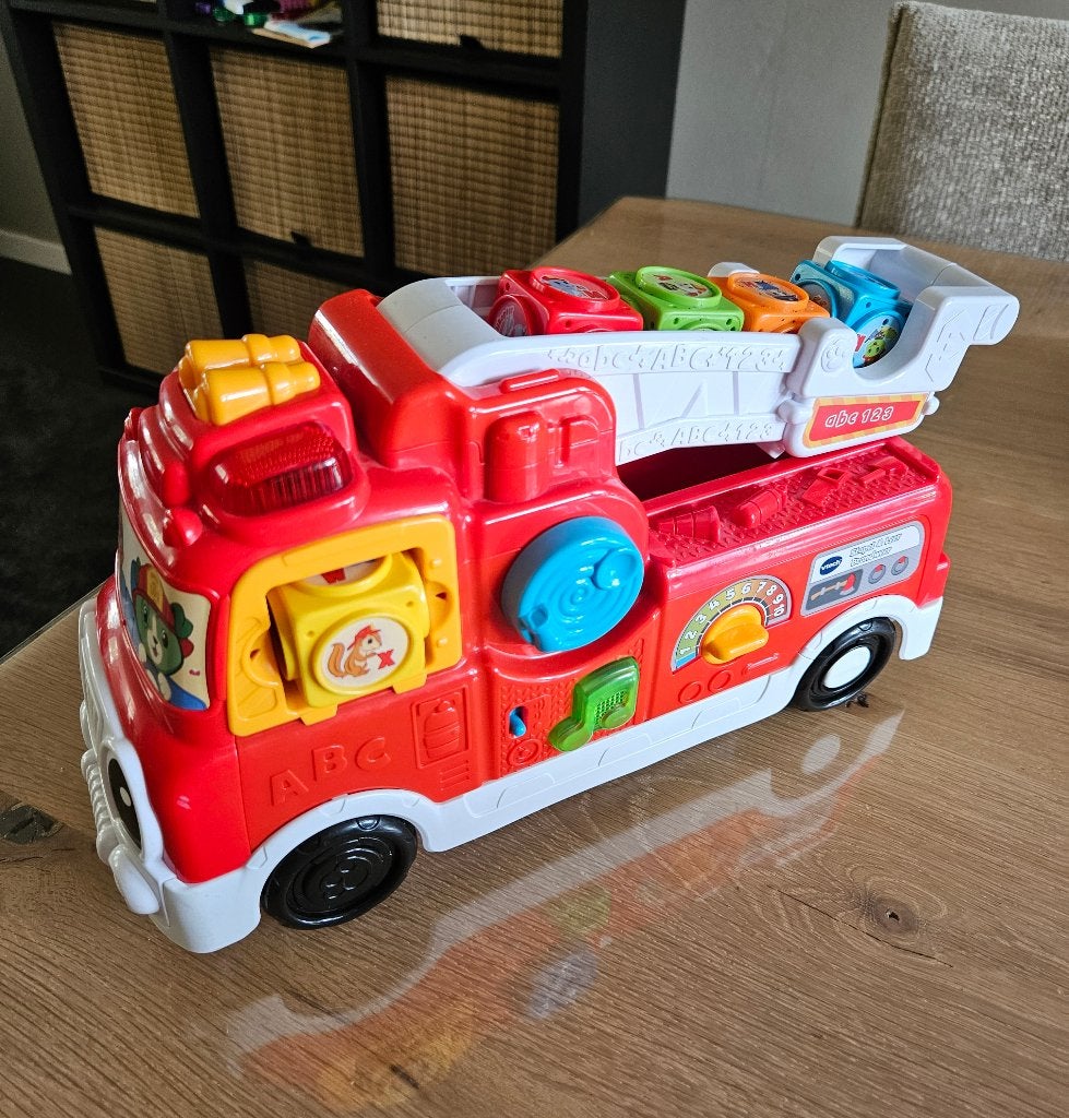 Stapel&leer Brandweerauto, Ophalen, Gebruikt, Ontdekken, Met licht