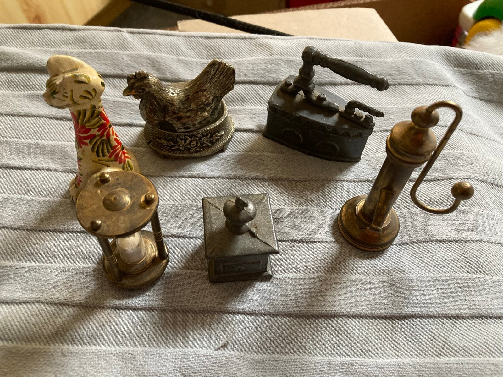Diverse Miniatuur Decoratieve Items en Curiosa, Ophalen of Verzenden, Gebruikt