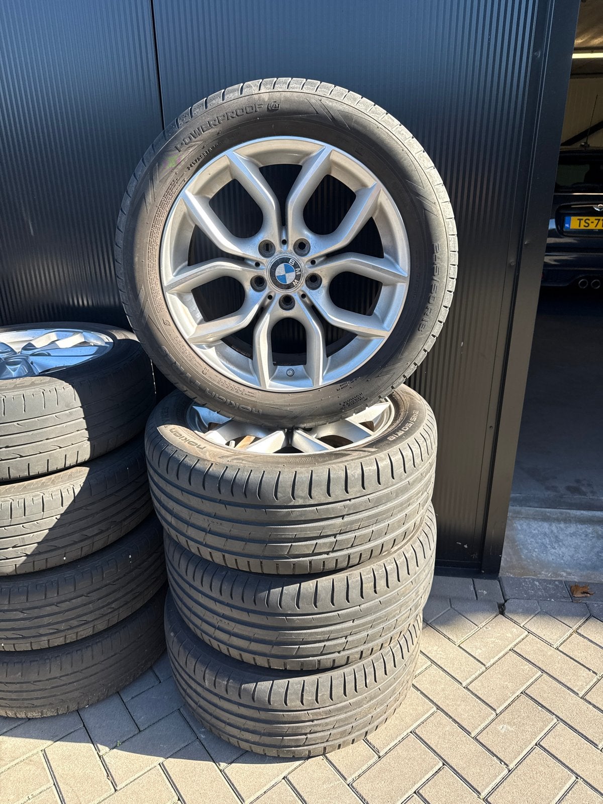 Originele BMW  X3 velgen 18 inch velgen met TMPS, Auto-onderdelen, 18 inch, Banden en Velgen, Ophalen of Verzenden, Zomerbanden