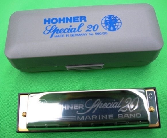 Hohner mondharmonica Special 20 Classic met case, Niet ingevuld, Overige typen, Niet ingevuld, Nieuw