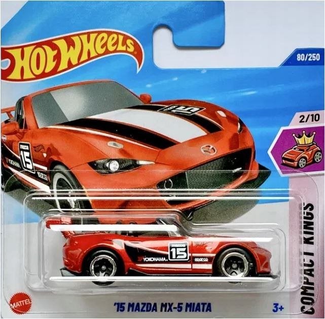 2025 Hot Wheels '15 Mazda MX-5 Miata, Ophalen of Verzenden, Nieuw
