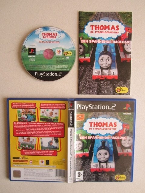 Thomas de Stoomlocomotief PS2 Playstation 2 [eyetoy spel]