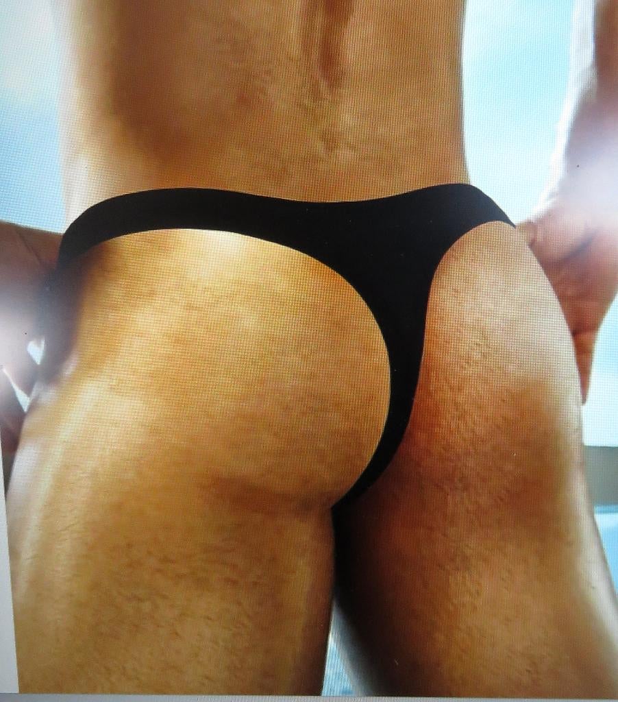 Heren string    (030), Kleding | Heren, Ondergoed, Ophalen of Verzenden, Zwart, Slip