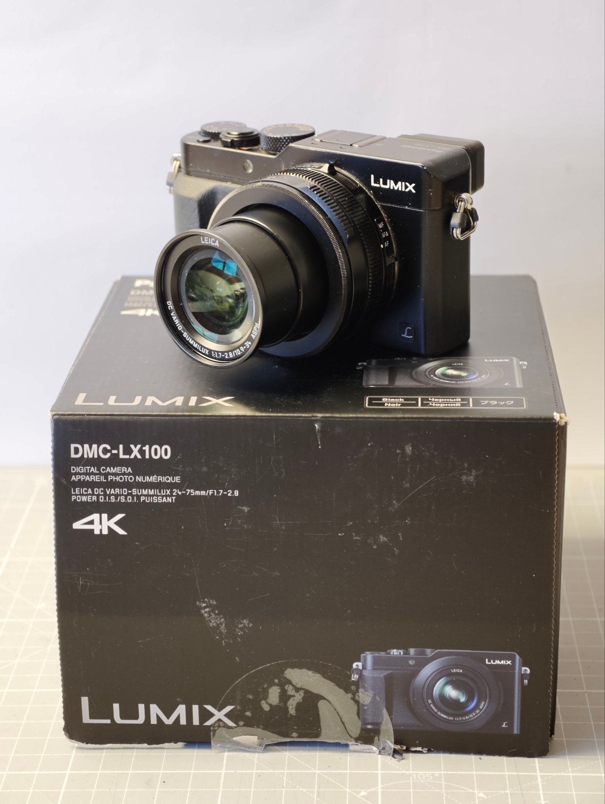 panasonic LX 100 compleet, Audio, Tv en Foto, Fotocamera's Digitaal, Ophalen of Verzenden, Zo goed als nieuw, Overige Merken, 8 keer of meer