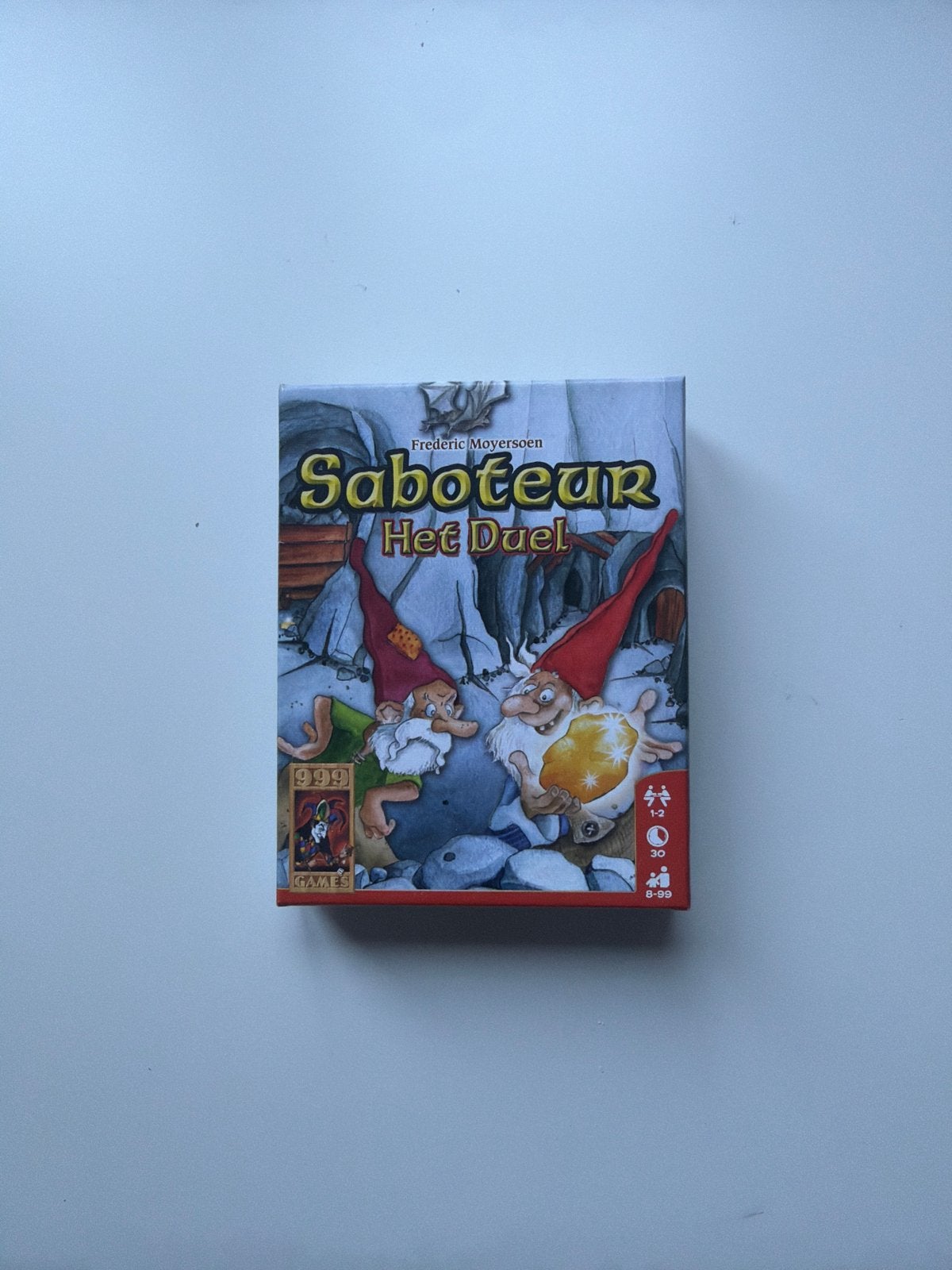 Saboteur: Het Duel - Compact kaartspel voor 1-2 spelers, Een of twee spelers, Ophalen of Verzenden, Nieuw, Reisspel