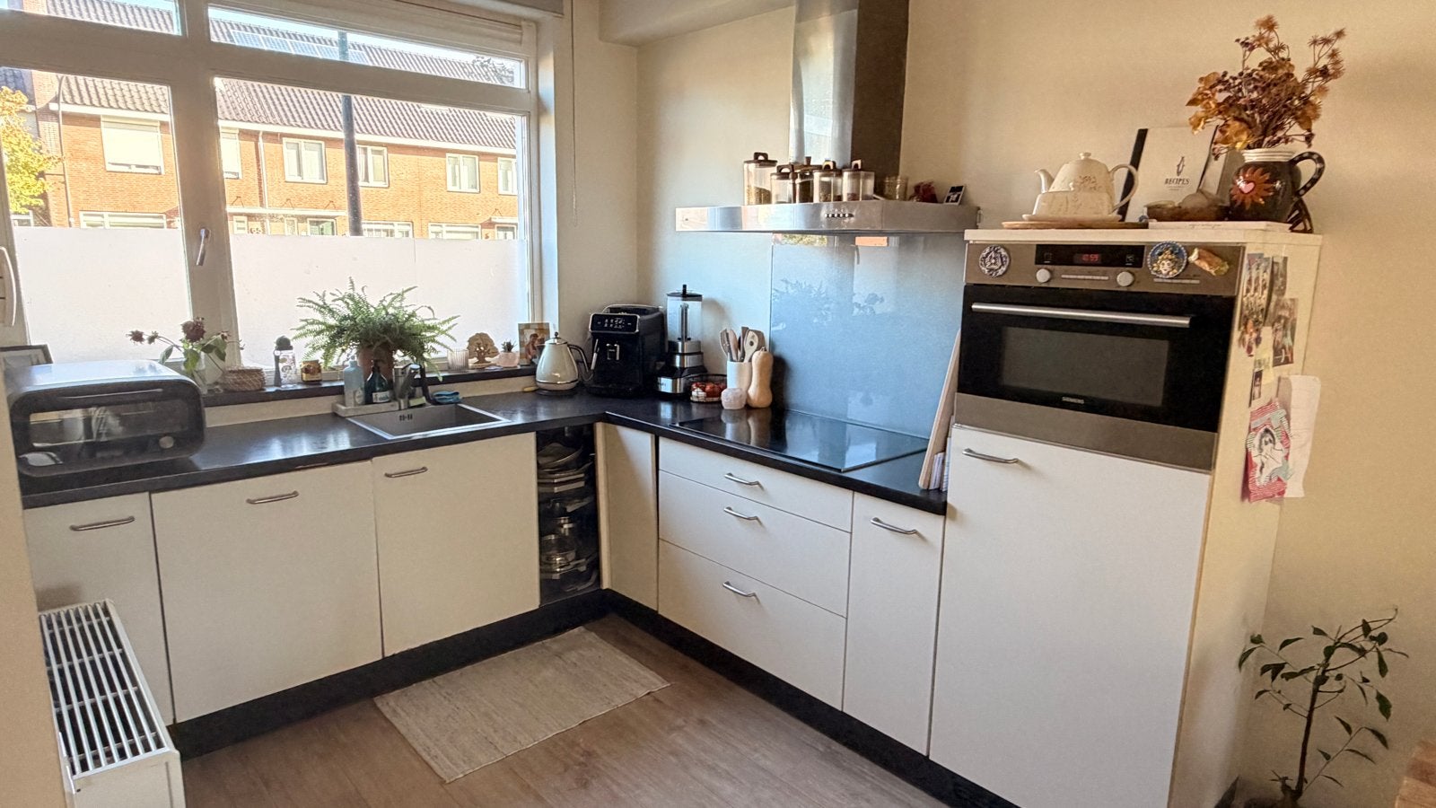 Gratis hoekkeuken, ophalen uiterlijk zondag, Huis en Inrichting, Ophalen, Gebruikt, Wit, Hoekkeuken
