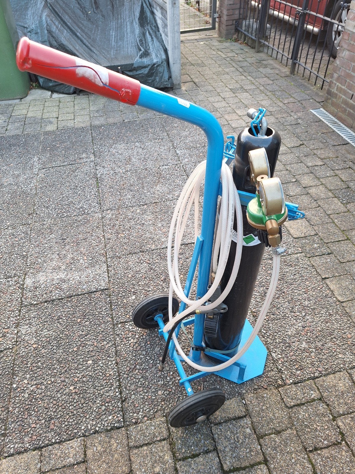 flessenkar flessenwagen, Ophalen, Gebruikt