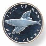Platina Isle of man serie munten 1978 – 6 stuks, Ophalen of Verzenden, Platina