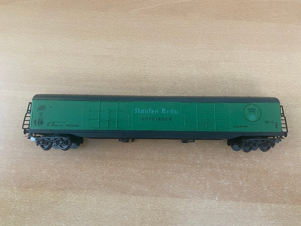 Lima 3192 HO koelwagon Staufen Brau, Hobby en Vrije tijd, Modeltreinen | H0, Gelijkstroom, Wagon, Ophalen of Verzenden, Zo goed als nieuw