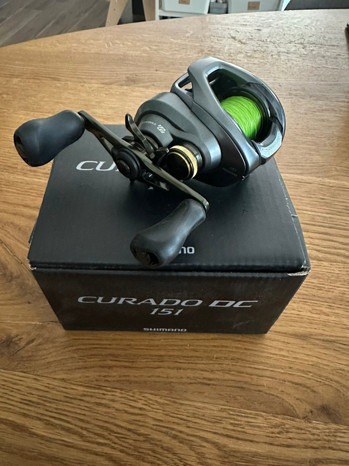Shimano curado dc 151, Ophalen of Verzenden, Zo goed als nieuw, Molen