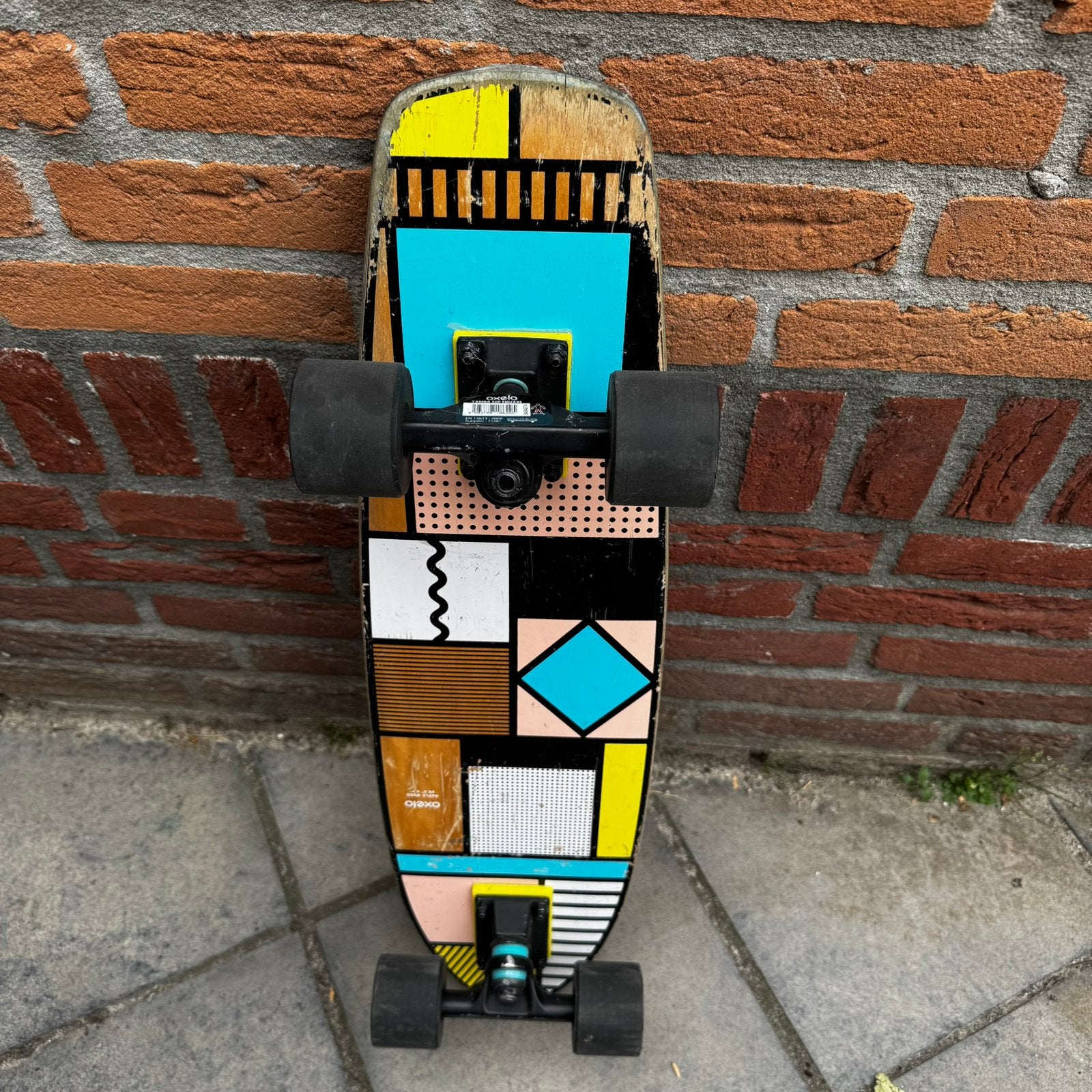 Oxelo Yamba 500 Cruiser Skateboard, Ophalen of Verzenden, Gebruikt, Skateboard