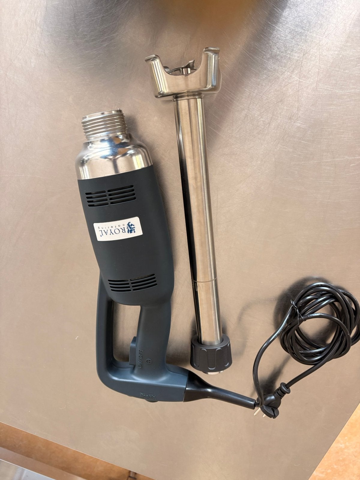 Royal catering blender rcsm 350 400p ALS NIEUW, Witgoed en Apparatuur, Ophalen of Verzenden, Zo goed als nieuw, Blender