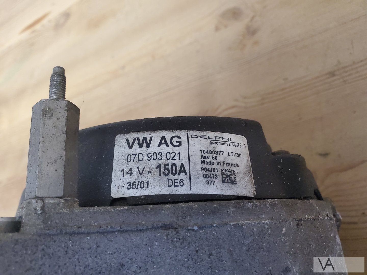 VW Passat 2001 - 2004 4.0 w8 dynamo watergekoeld 07d903021, Gebruikt, -, Volkswagen, -