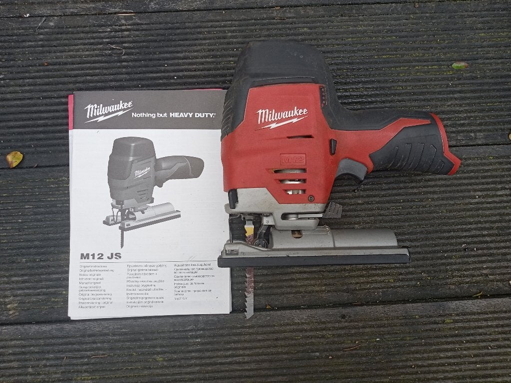 decoupeerzaag milwaukee m12 JS zgan, Ophalen, Decoupeerzaag, Zo goed als nieuw, Milwaukee