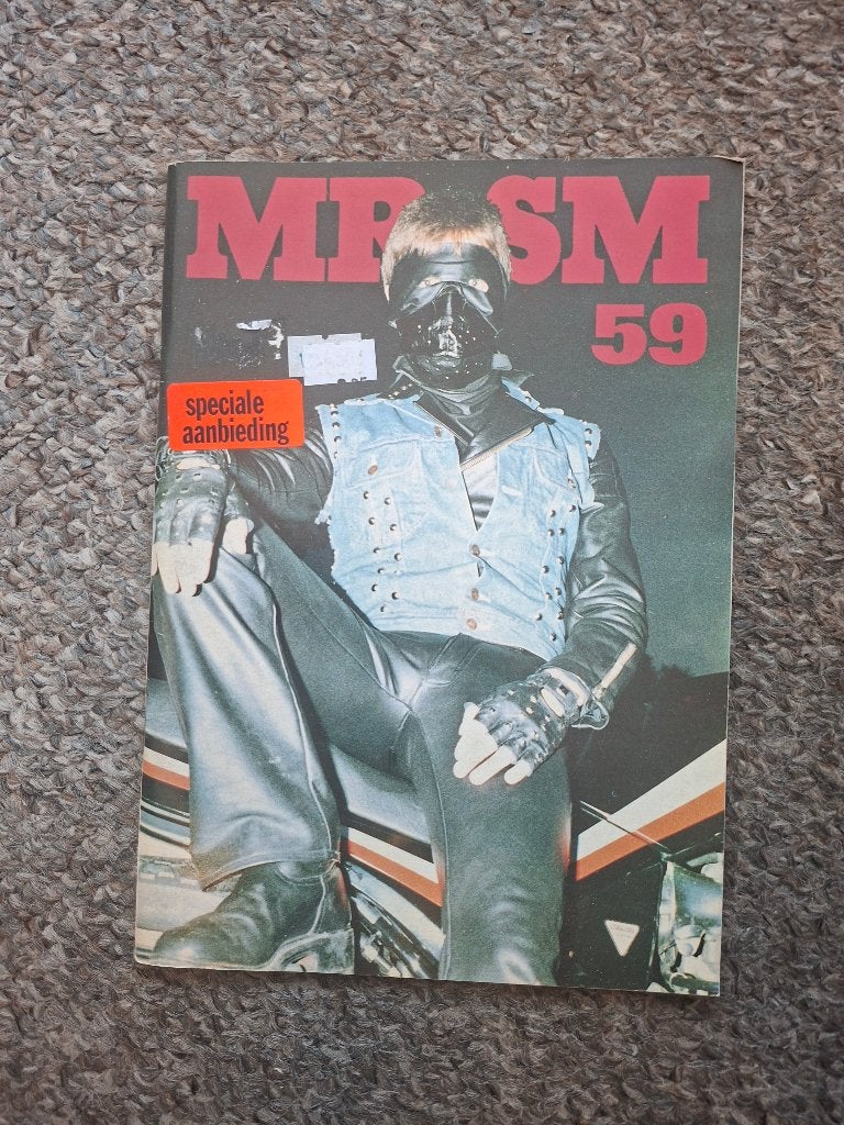MR SM magazine /nummer 59/erotiek, Verzenden, 1980 tot heden, Tijdschrift