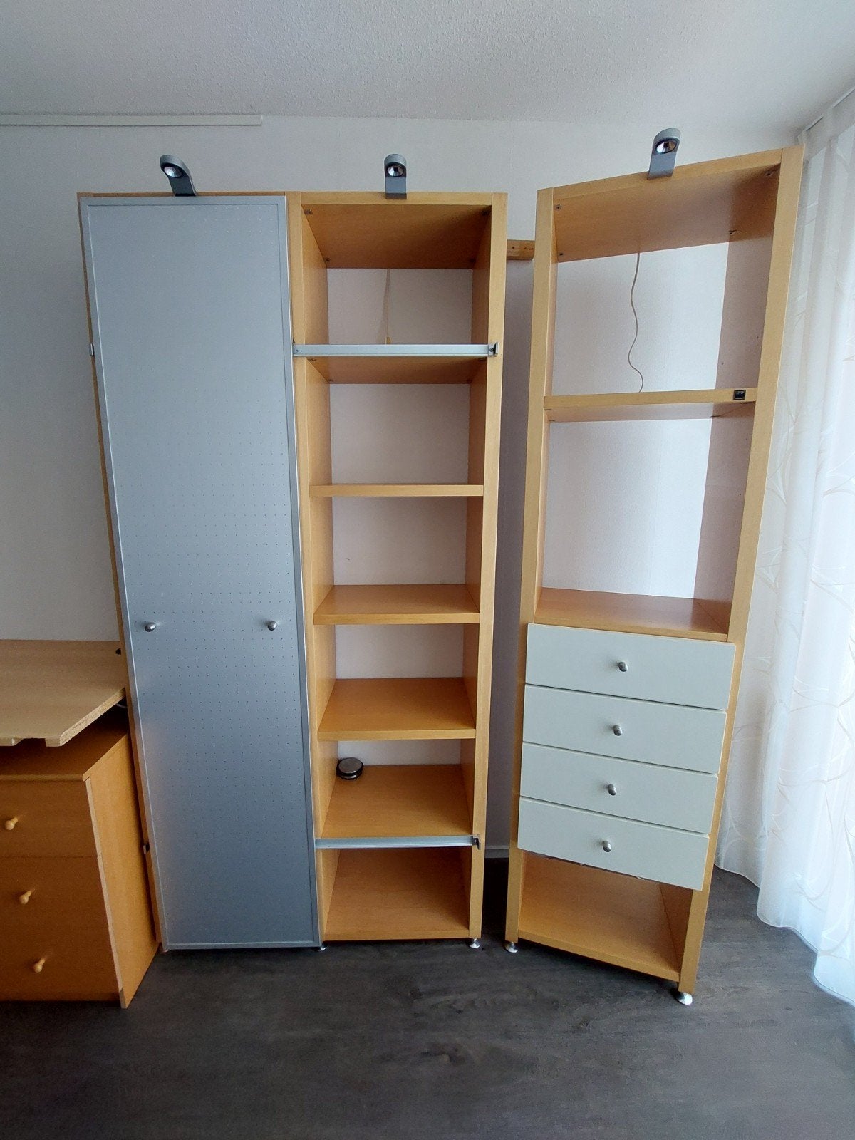 Mega Design Hülsta Kastensysteem met Planken en Laden, Gebruikt, 200 cm of meer, Modern, 25 tot 50 cm