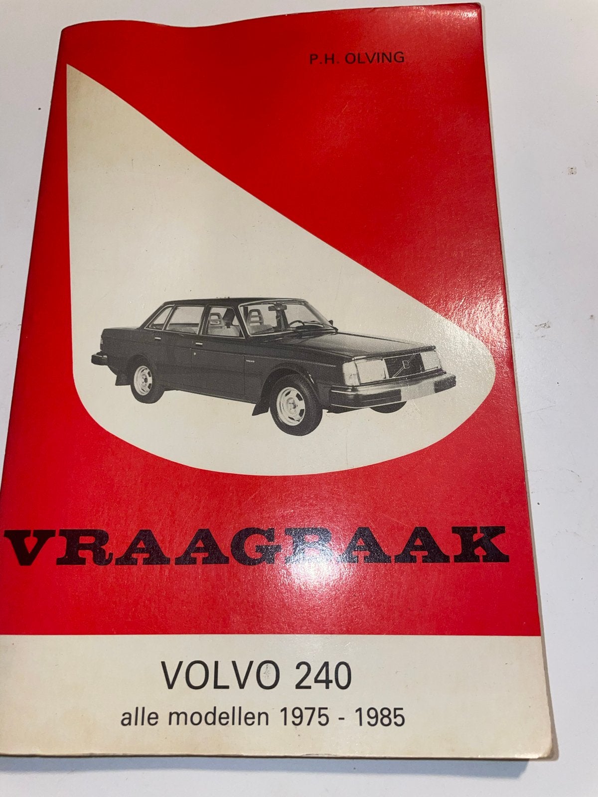 Volvo 240 Werkplaatshandboek Vraagbaak 1975-1985, Ophalen of Verzenden, Gelezen, Volvo