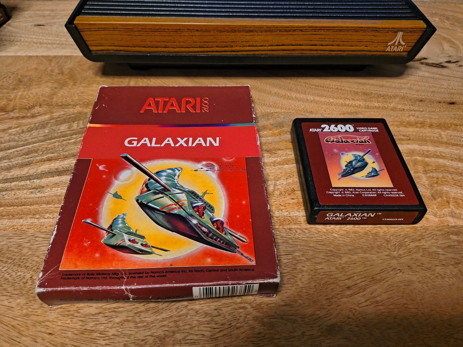 Galaxian voor de Atari 2600, Gebruikt, 1 speler, Racen en Vliegen, Ophalen of Verzenden