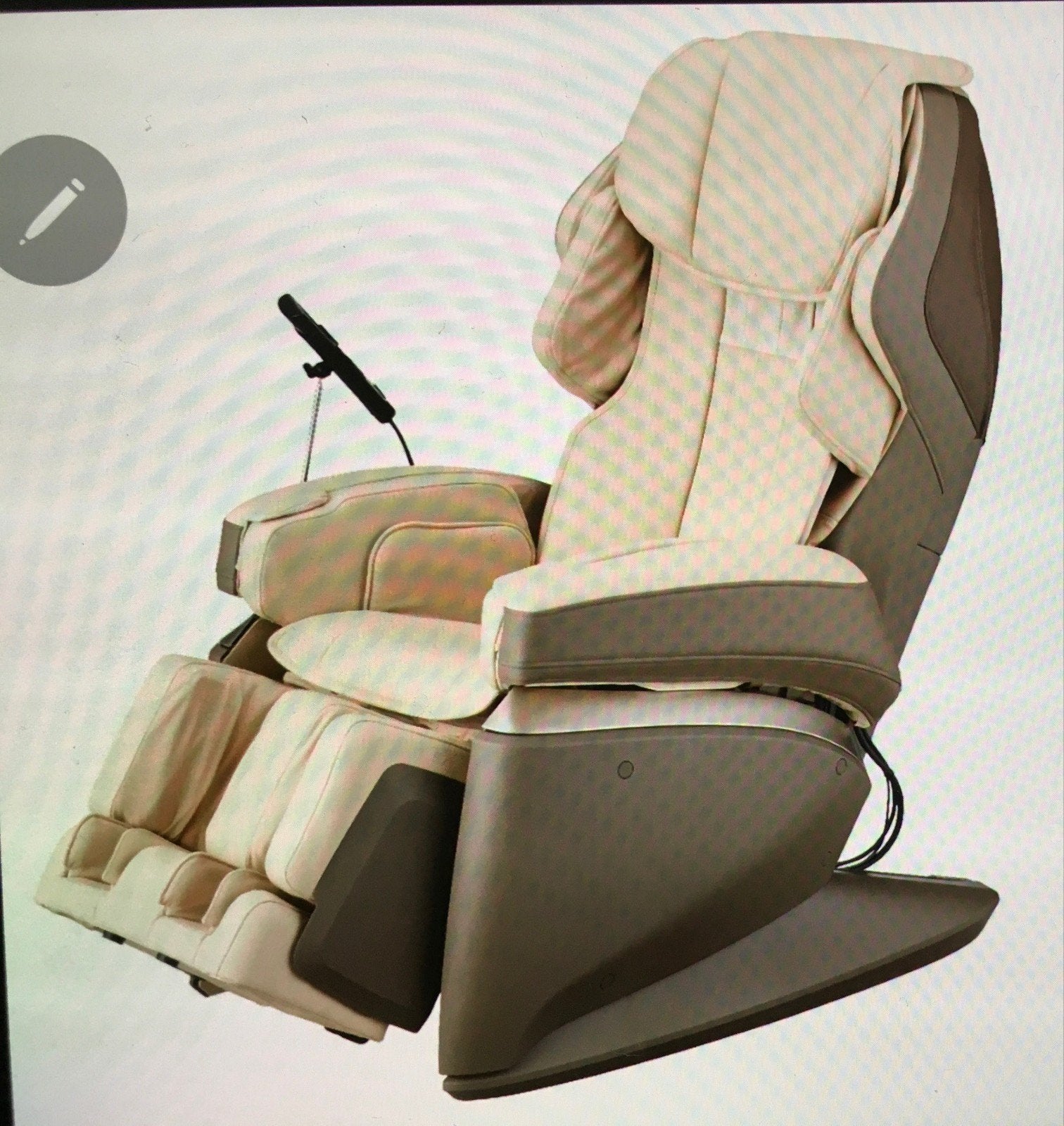 Te koop massagestoel Fujiiryoki JP-1000, Ophalen, Zo goed als nieuw, Massagestoel of Kussen