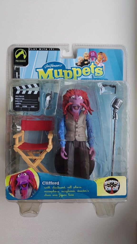 Jim Henson's Muppets Clifford actiefiguur - Nieuw in doos, Ophalen of Verzenden, Nieuw