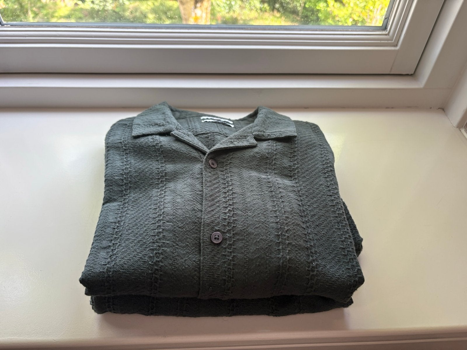 JULES set XS Groen Overhemd Korte mouw en Shorts, Ophalen of Verzenden, Zo goed als nieuw, Maat 46 (S) of kleiner, Groen