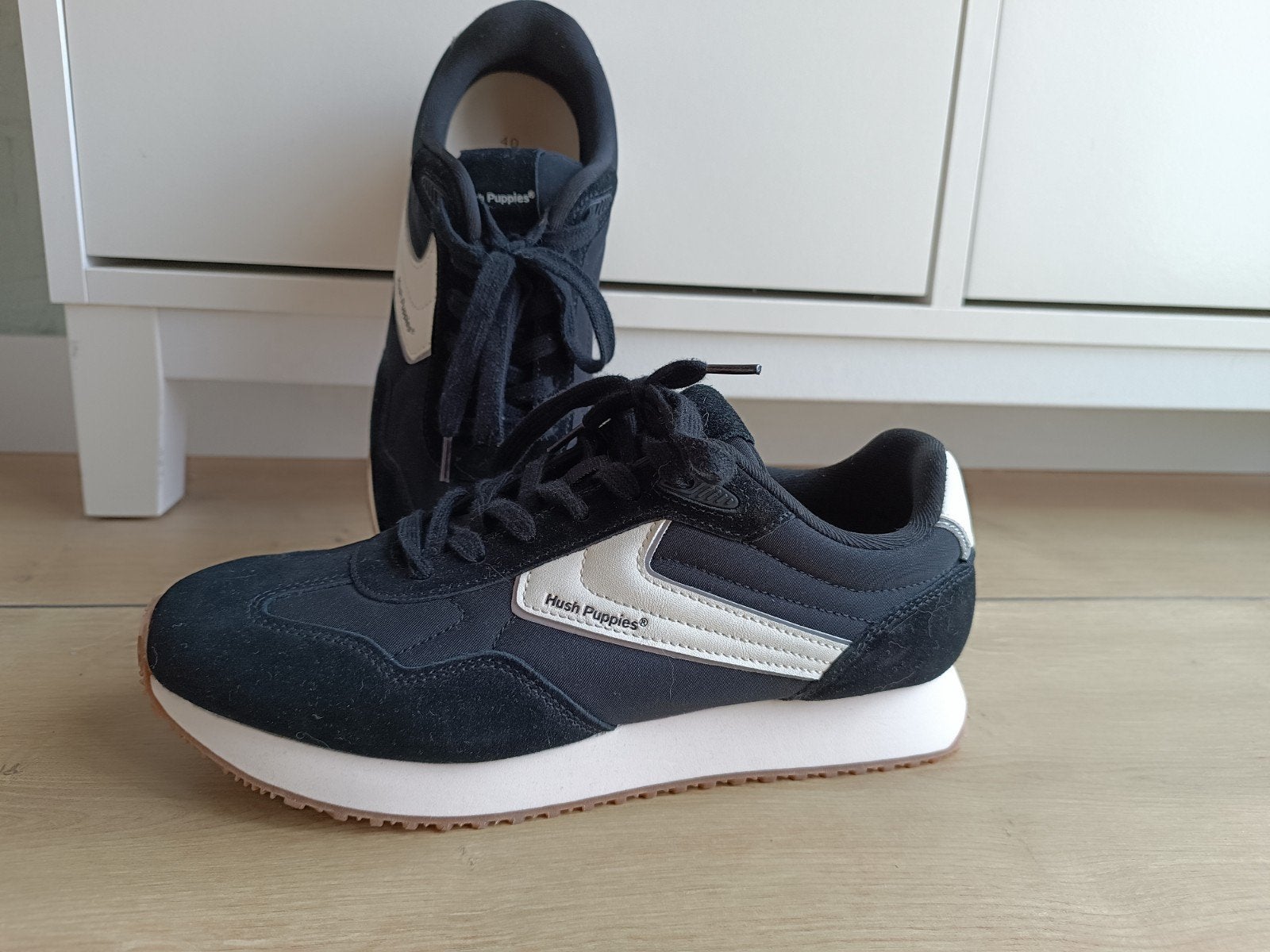 Hush puppies damesschoenen mt 40, Zwart, Ophalen of Verzenden, Hush Puppies, Sneakers of Gympen