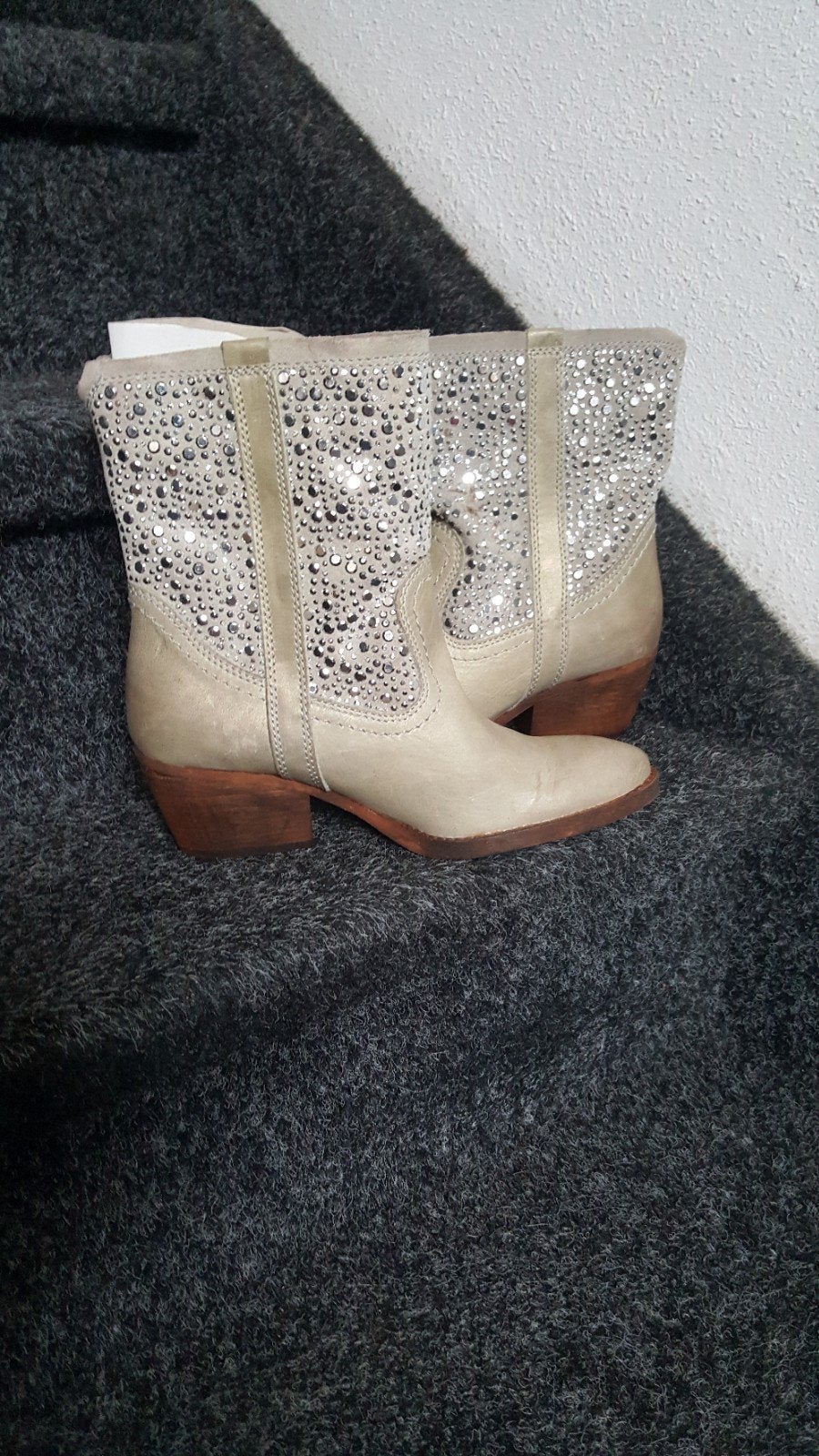 Bullboxer laarzen, Hoge laarzen, Beige, Nieuw, Ophalen of Verzenden