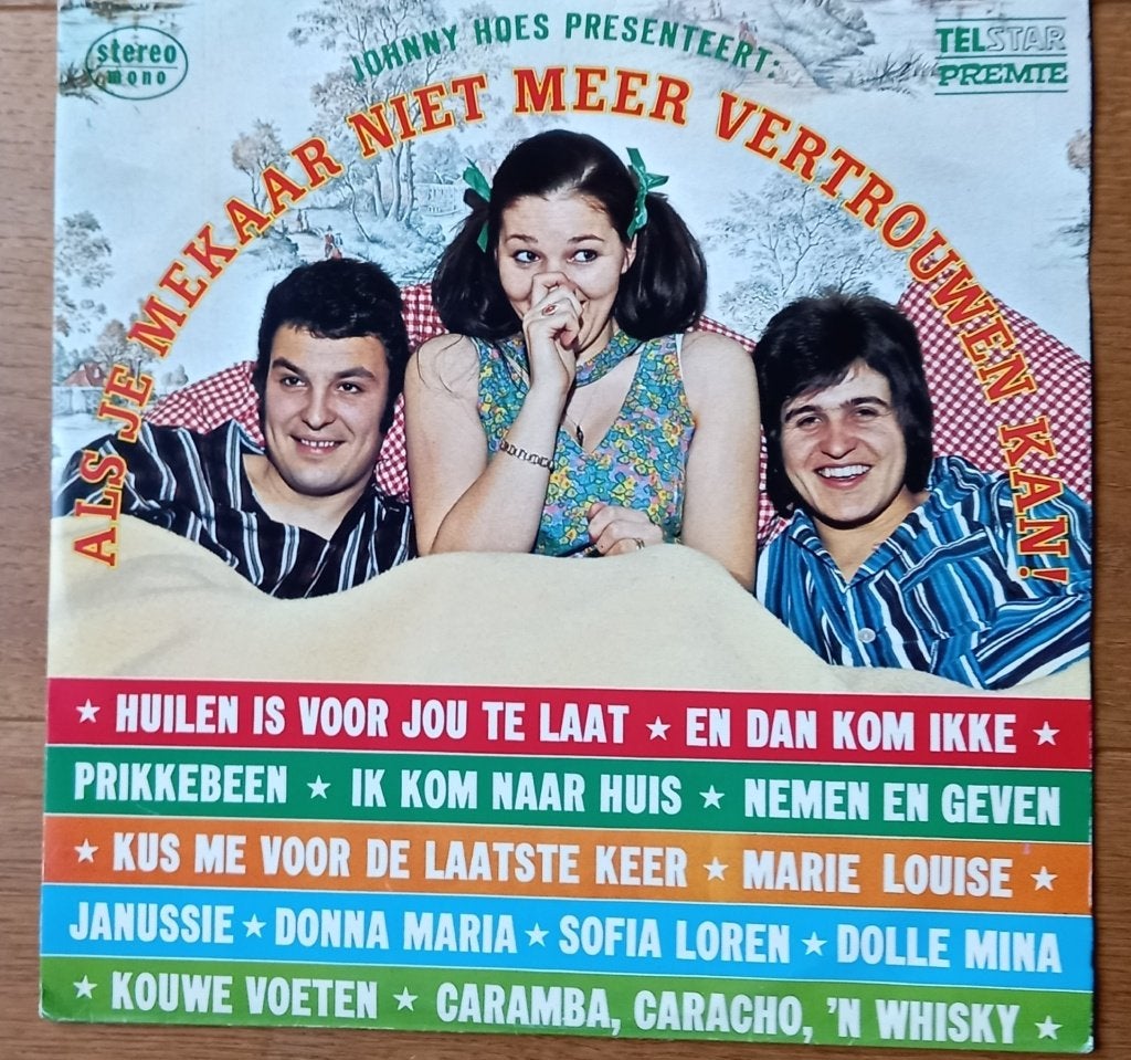 Telstar LP. Als Je Mekaar Niet Meer Vertrouwen Kan! 1970 NM, LP, Ophalen of Verzenden, Zo goed als nieuw, Fotohoes
