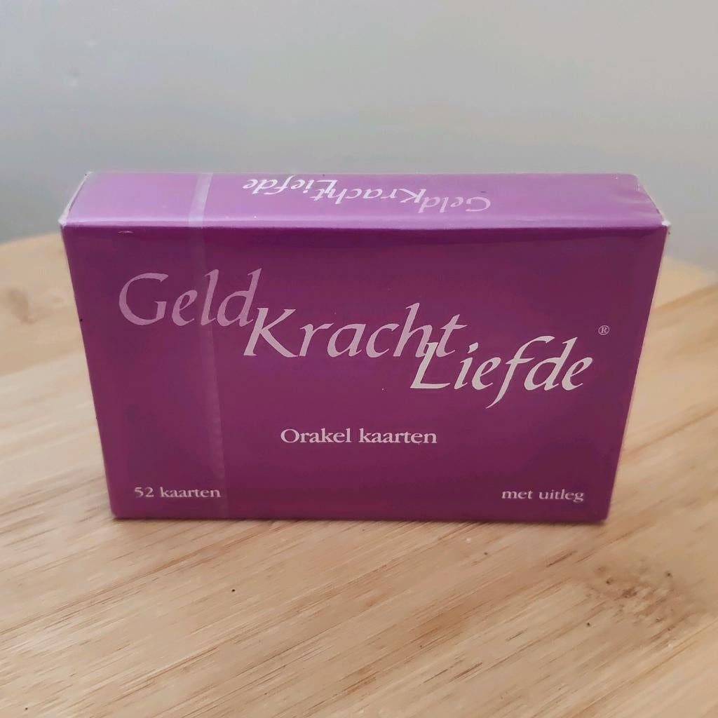 52 Orakel kaarten Geld, Kracht, Liefde. Nieuw., Boeken, Ophalen of Verzenden, Nieuw, Tarot of Kaarten leggen, Overige typen