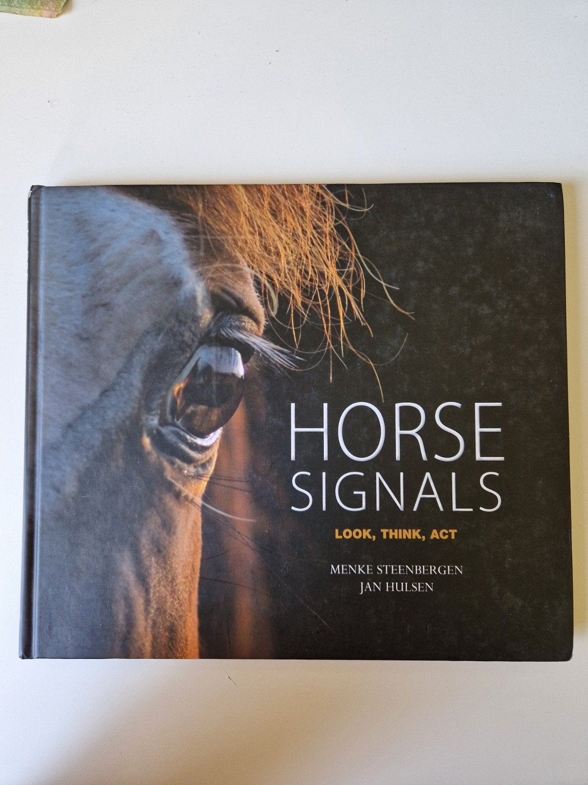 Horse Signals: Look, Think, Act - Menke Steenbergen, Ophalen of Verzenden, Zo goed als nieuw, Paarden of Pony's, Jan Hulsen