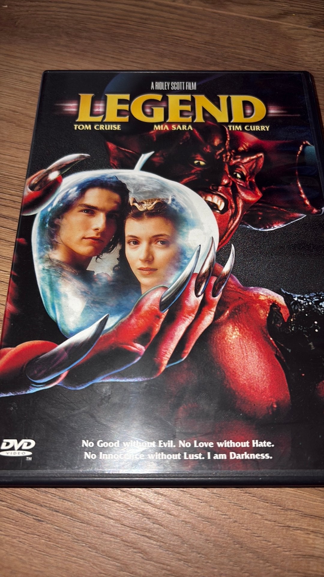 Legend met Tom Cruise, Tim Curry en Mia Sara., Cd's en Dvd's, Vanaf 16 jaar, Ophalen of Verzenden, Zo goed als nieuw